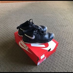 Boys Nike black shoes